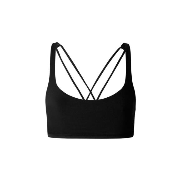 Lululemon Free To Be Bra Wild Black Strappy Back Yoga Sports Bra Size 8 - Picture 6 of 13
